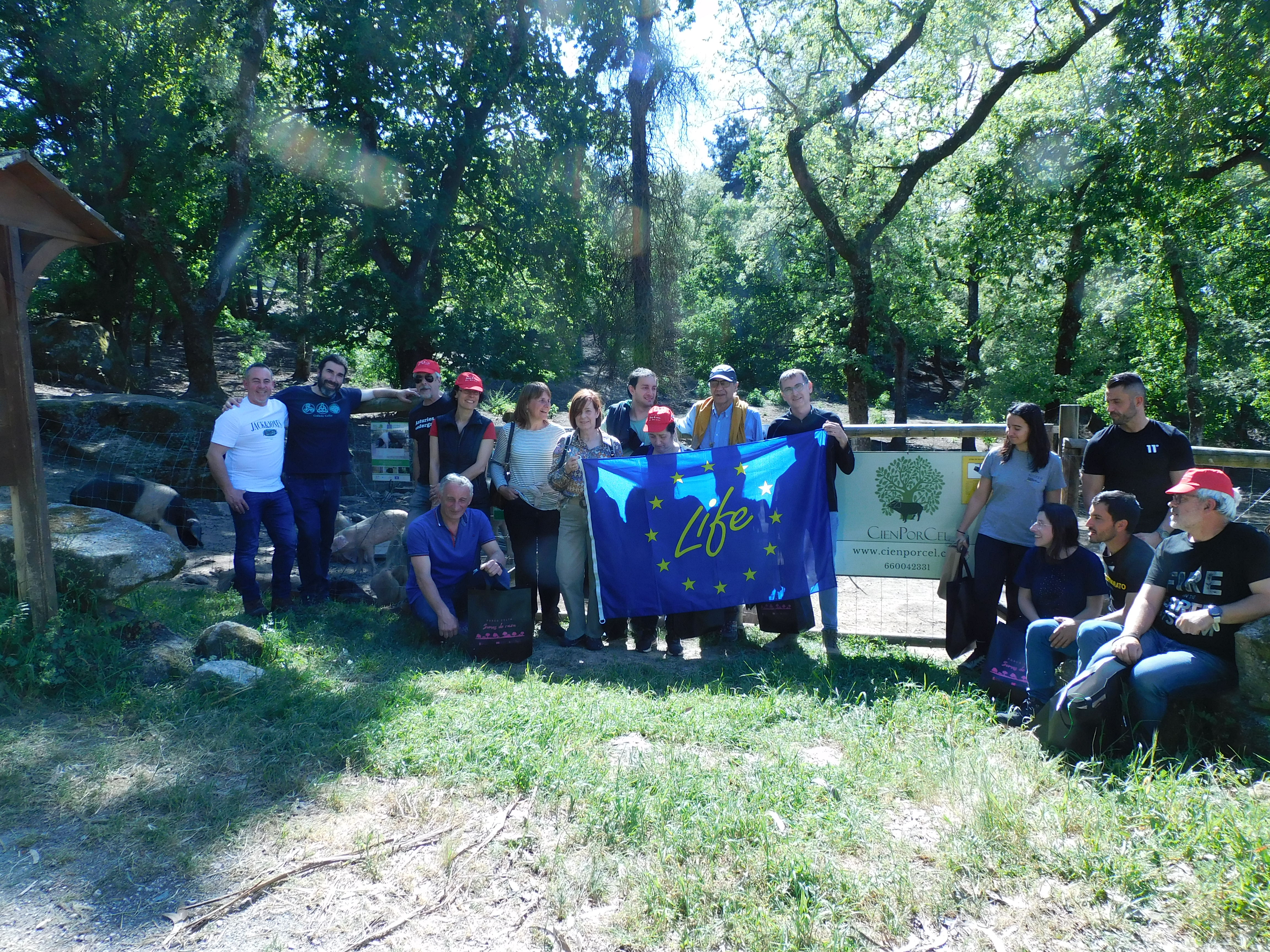 proxecto LIFE-Silfore “Cara á conservación e xestión de sistemas agroforestais resilientes a través do silvopastoralismo”