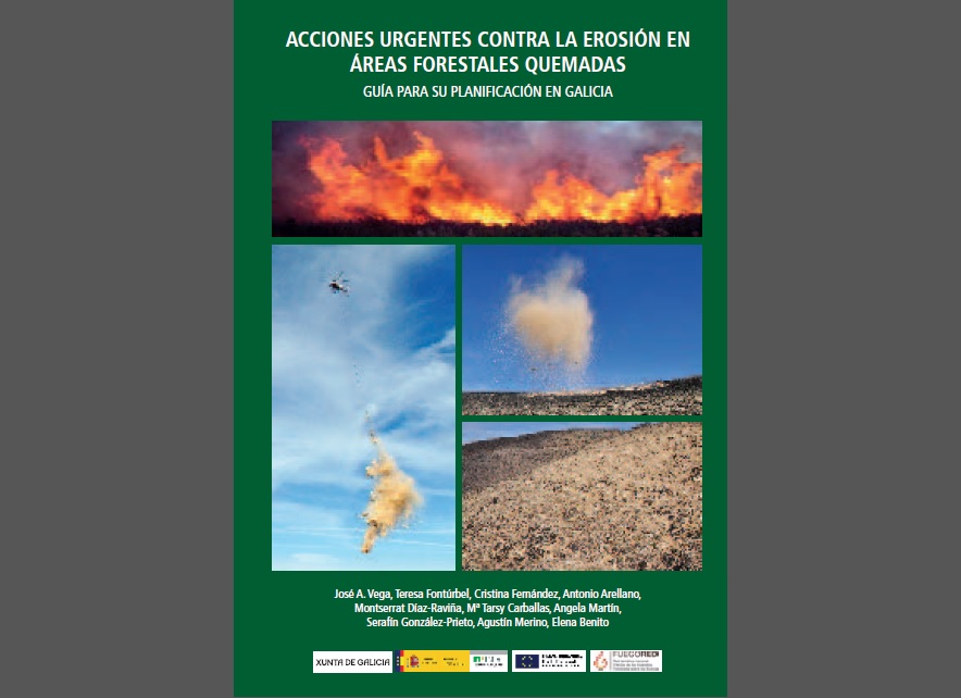 Accións urxentes contra a erosión en áreas forestais queimadas